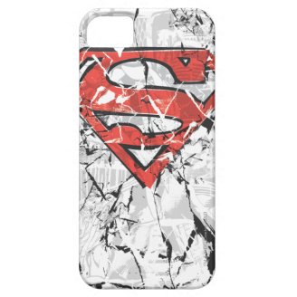 Crumpled Comic Superman Logo iPhone 5 Covers