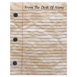 Crumpled Notepaper Letterhead