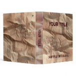 Crumpled Paper binders