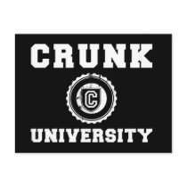 Crunk University postcards by strk3 Crunk University postcards