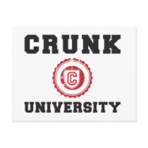 Crunk University postcards by strk3 Crunk University postcards