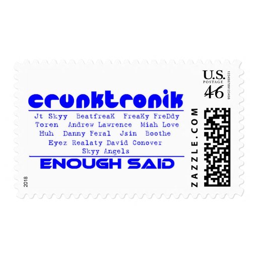 CrunktroniK - bastante dijo Sellos