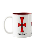 Crusader customizable coffee mug