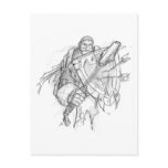 Crusader Knight Postcard