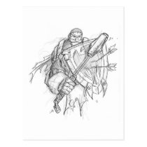 Crusader Knight postcards