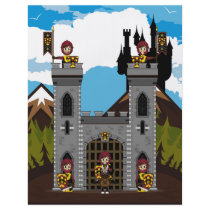 Crusader Knights and Castle Flyer