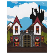 Crusader Knights at Castle Flyer