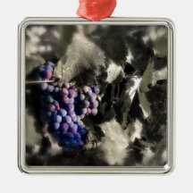 Crush at Tefft Cellars main vineyard Christmas Tree Ornament