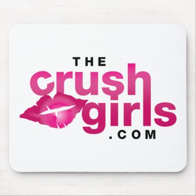 Crush Girls Mouse Pad by thecrushgirls. Keep it easy sailing for your mouse 