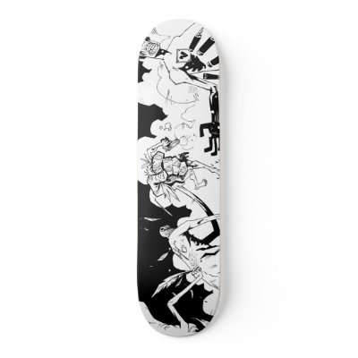 "Crush Kill" Skate Deck by crosland