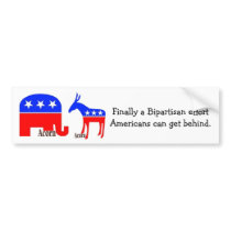 Crushing Acorn Bumper Sticker