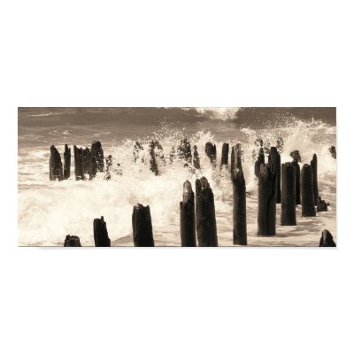 crushing wave poster by hilory10028