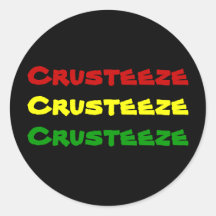 Crusteeze, Crusteeze, Crusteeze - Customized Stickers