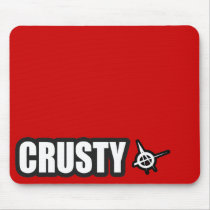 CRUSTY Punk guys girls Punk Rock Music mousepads