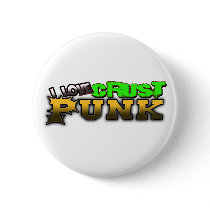 Crusty Punkrock Punk music CRUST PUNK buttons