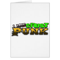 Crusty Punkrock Punk music CRUST PUNK cards