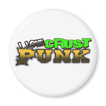 Crusty Punkrock Punk music CRUST PUNK magnets