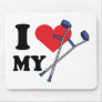 Crutch Love Mousepad