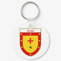 Cruz Coat of Arms/Family Crest keychains by NameGame Cruz Coat of Arms/Family Crest keychains