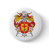 Cruz Family Crest buttons
