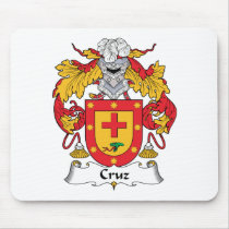 Cruz Family Crest mousepads by coatsofarms Cruz Family Crest mousepads