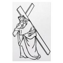 cruz-jesus stationery