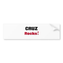 Cruz Rocks Bumper Sticker