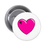 Cruz rosada del amor pin