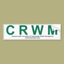 CRWM Bumper Sticker bumper stickers