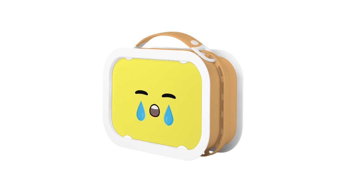 Cry Emoji Lunch Box Zazzle