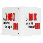 Cry "Havoc!" and Let Slip the Dogs of War binders