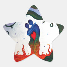 Cryin Tears Of Love Star Stickers