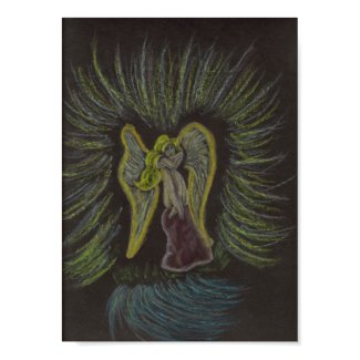 CRYING ANGEL print