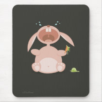 Crying Bunny Ice Cream Drama mousepad