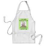 crying chef apron