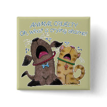 Crying dog and cat crying shame buttons by creationhrt Crying dog and cat crying shame buttons