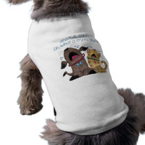 Crying dog and cat crying shame pet t shirt