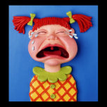 Crying Girl posters
