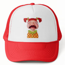 Crying GirlW hats by AmyVangsgard Crying GirlW hats