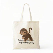 Crying Monkey bags by godless_heathen Crying Monkey bags