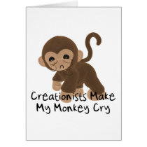 Crying Monkey cards by godless_heathen Crying Monkey cards