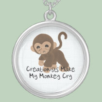 Crying Monkey necklaces