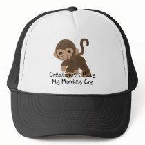 Crying Monkey Mesh Hats