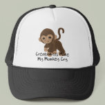 Crying Monkey Mesh Hats