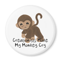 Crying Monkey magnets by godless_heathen Crying Monkey magnets