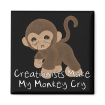 Crying Monkey magnets by godless_heathen Crying Monkey magnets