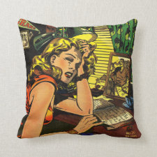 Crying Over My Diary Pillow
