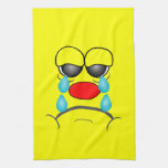 Crying Smiley kitchen towels