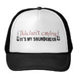 Crying sound check mesh hats