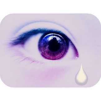 Crying Tears Sticker sticker